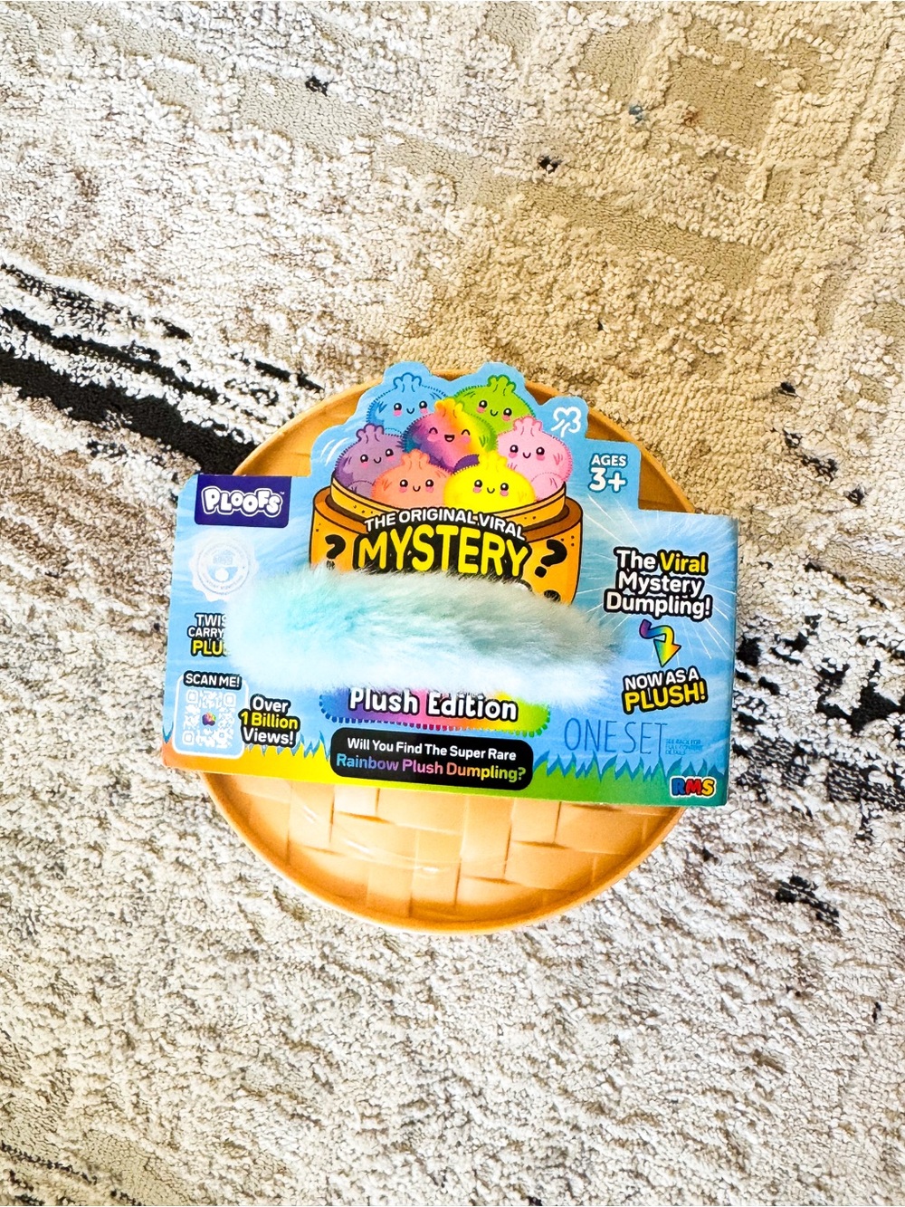 Mystery Dumpling Plush Edition - rainbow plush dumpling